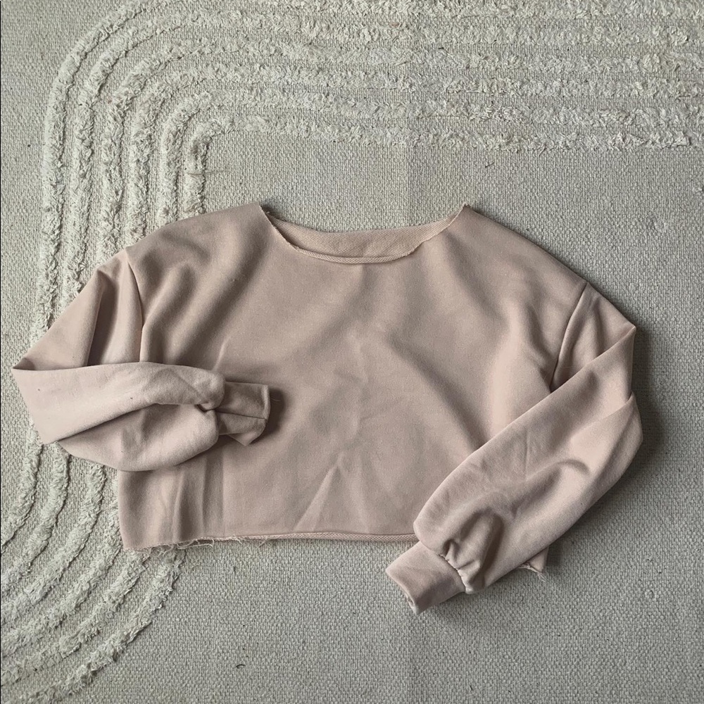 Crop sweatshirt